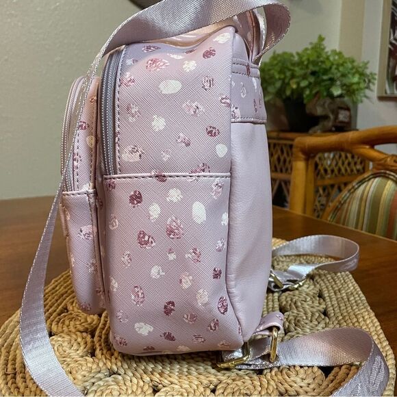 NWOT Luv Betsey Johnson Women\'s Quilted Lilac Purple Vienna Backpack main image 11